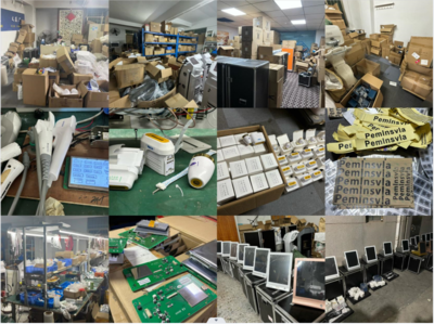 毫無資質(zhì)的黑作坊生產(chǎn)出大量假冒半島超聲炮!銷量巨大!